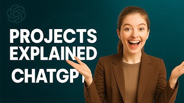 How to Build Your First AI App: ChatGPT, Projects Explained Step-by-Step
