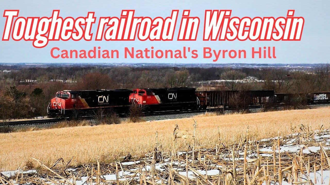 Toughest railroad in Wisconsin: Special load, stalled train, BLE ...