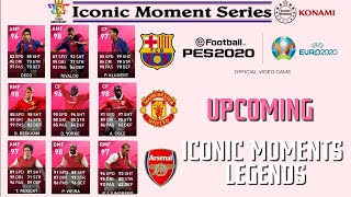 NEXT JUN 25'20 Max & Boosted Stats ICONIC MOMENT MAN UNITED, BARCA & ARSENAL LEGENDS | PES 2020