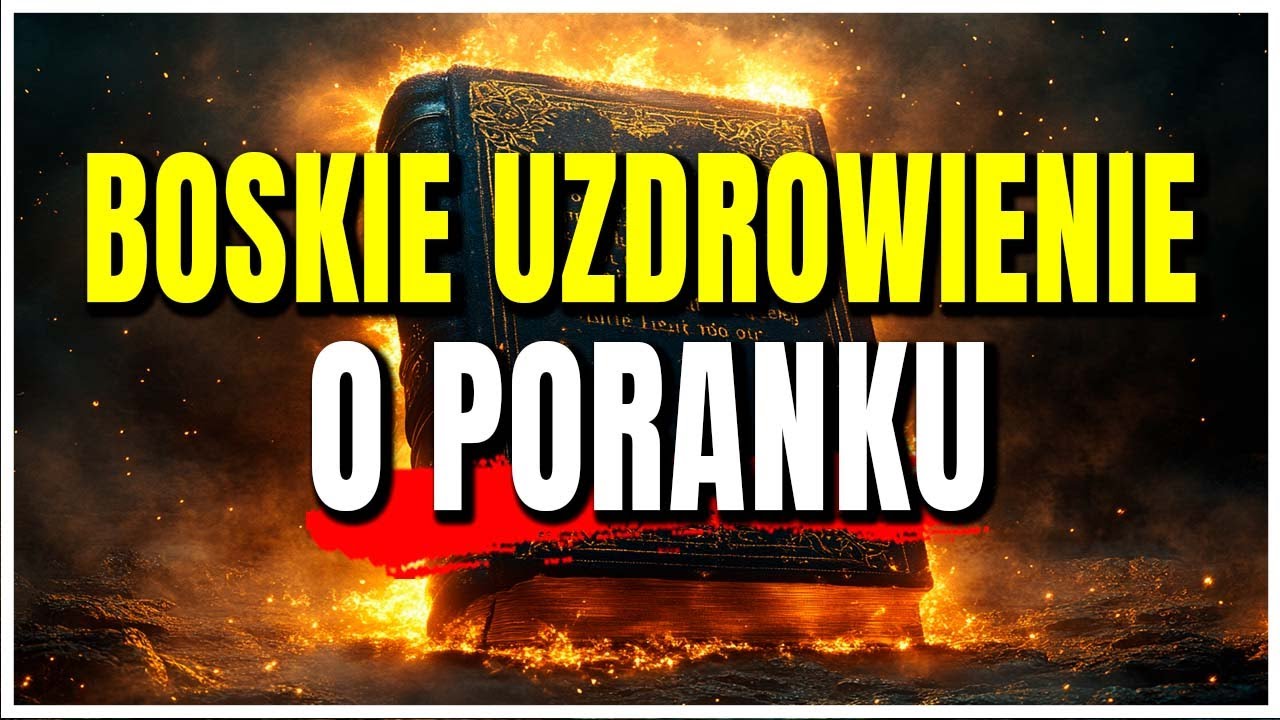 PORANNA MODLITWA O UZDROWIENIE PRZEZ BOGA: Jak rozpocząć dzień odnowionym!