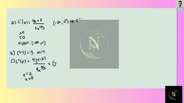 [Math] Find the intervals of increase or decrease. (b) Find the local maximum and minimum values. (c