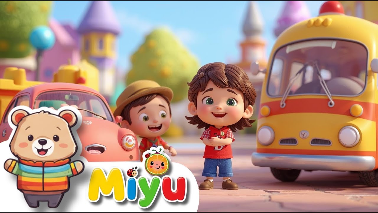 🚗🎨🔥 Divertiti e Impara con Miyu! La Canzone degli Arti, dei Colori, delle Auto e del Pompiere!