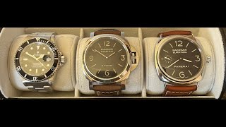 PAID WATCH REVIEWS - 3 piece diver collection with Rolex and Panerai - 23QB8