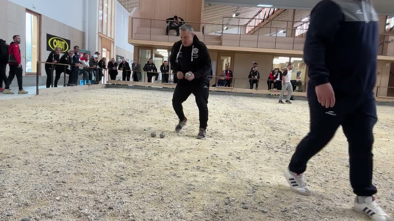 Miniature : Semi final Rhone Tête à Tête Petanque Vaulx au Vélins Anglade vs