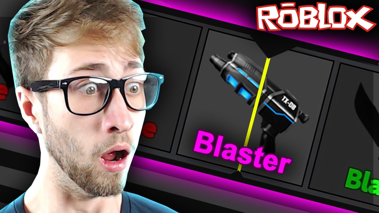 Roblox Murder Mystery 2 I Got The Godly Blaster Youtube - roblox murder mystery can i alex