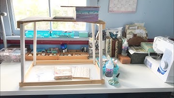 How I film junk journal & craft videos on my desk