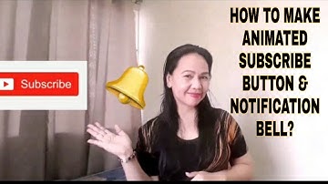HOW TO MAKE ANIMATED SUBSCRIBE BUTTON AND NOTIFICATION BELL  USING KINEMASTER?