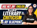 UGC NET English Marathon 2026 | Unit 8 Literary Criticism Complete Revision | JRFAdda