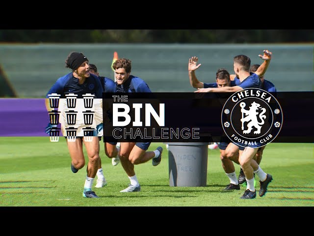 Video Chelsea S Youngsters Take On First Team Players In Bin Challenge Chelsea News