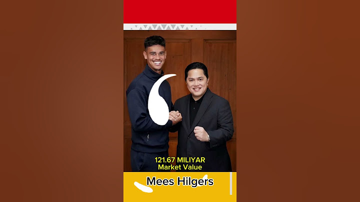 SELAMAT DATANG!! Mees Hilgers & Eliano Reijnders #timnasindonesia