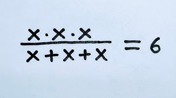 A Nice Algebra Math Problem | Find the Value of X | Math Olympiad | Algebra  @Avikedu