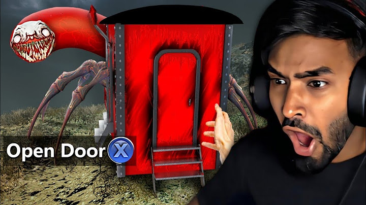 THE HORROR SPIDER TRAIN IS BACK | TECHNO GAMERZ HORROR GAME | TECHNO GAMERZ
