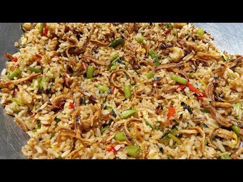 Makanan Sehat Cara Buat Nasi Goreng Kampung Yang Padu Pedas Kaw Kaw | Cara Orang Kampung Yang Nikmat