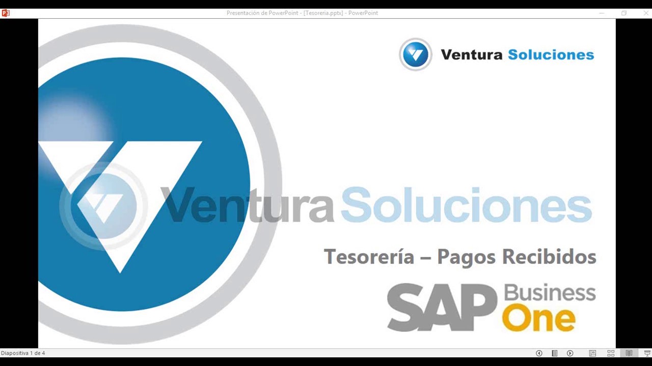 Modulo Tesorería: 01 - Pagos Recibidos