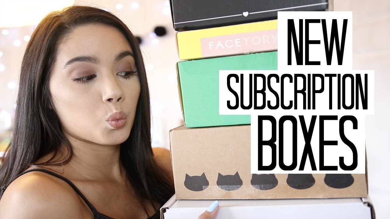 NEW SUBSCRIPTION BOXES: BOXYCHARM, THE CAT PACK AND MORE - YouTube