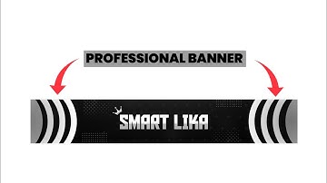 How To Make A Professional Banner For Youtube Channel | Only 5 minutes.