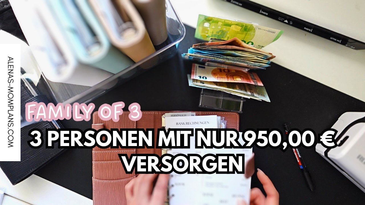 Mit dieser Methode bestreite ich den Monat für 3 Personen im Alltag