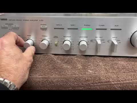 Yamaha A-5D Stereo Amplifier - YouTube