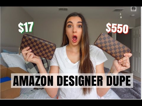 LOUIS VUITTON WALLET COMPARISON  DESIGNER DUPE FROM  