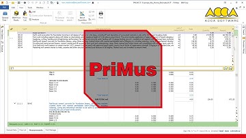 Software para Orçamento de Obras | PriMus | ACCA software