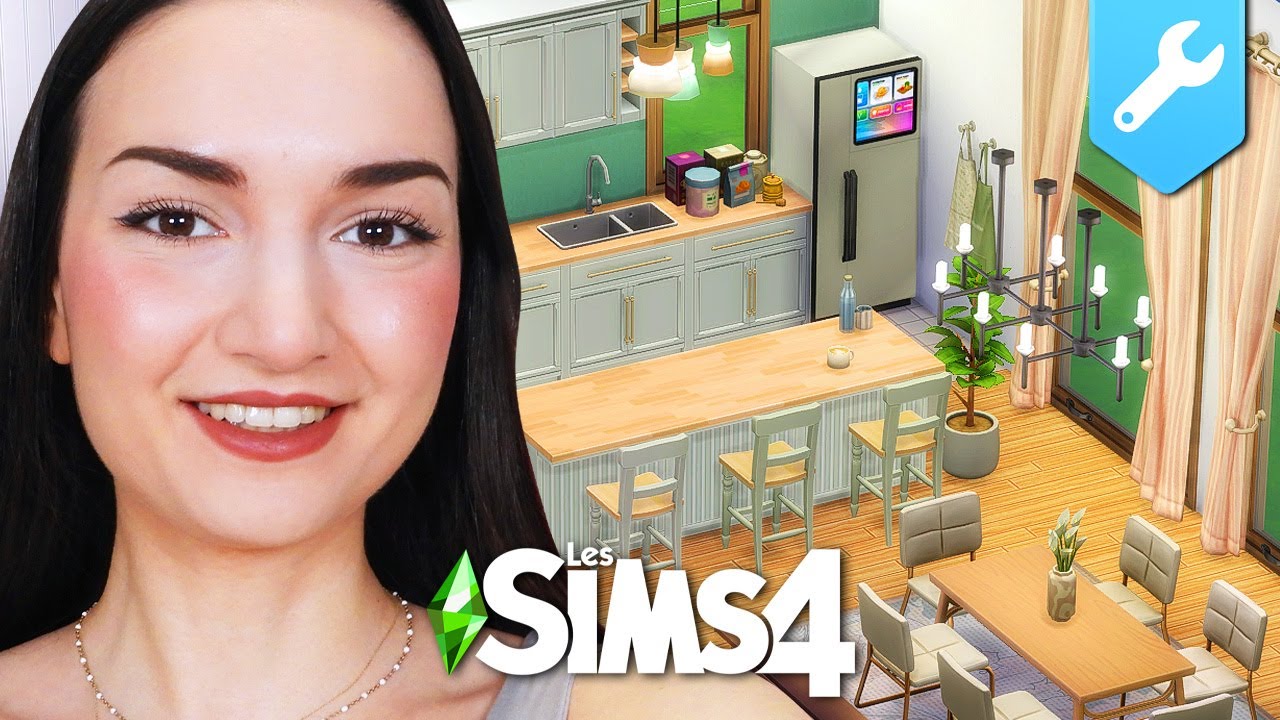 Construction 100% CC Gratuits ! (grande maison de famille 🤯) | Challenge Sims 4