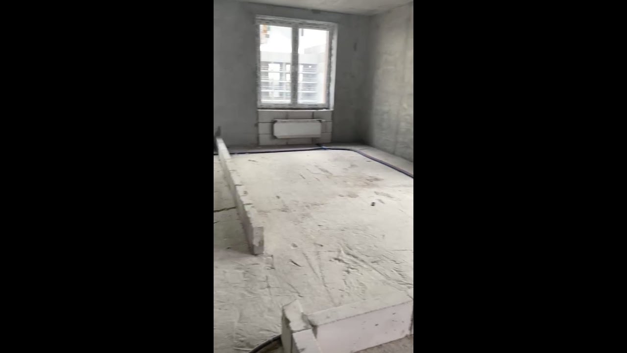 Квартира без отделки - YouTube