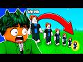 Te CONVIERTES en PEQUEÑO por cada PASO en Roblox