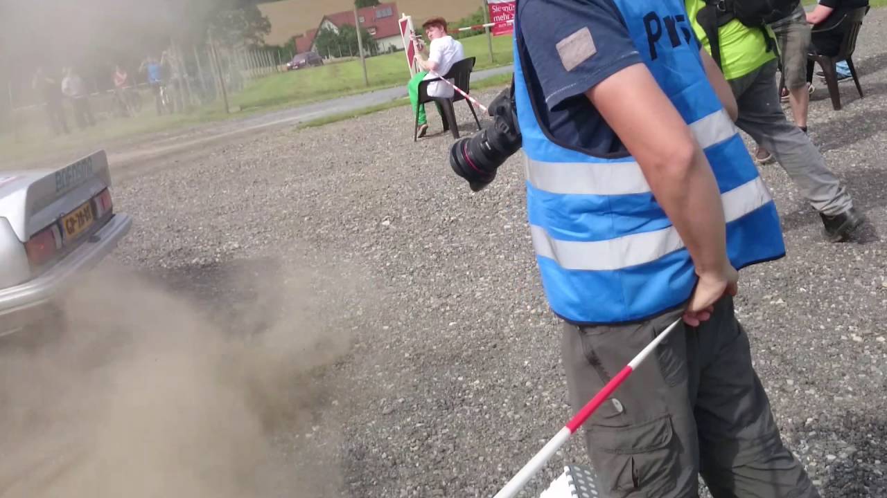 Rally Grönegau 2016 - Beinahe Zuschauer Crash