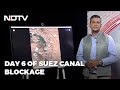 Satellite Pics Show 120 Anchored Ships Waiting For Suez Canal To Clear