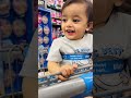#baby #weaving #happy to see #missrachel #toys #pictures at #walmart and don’t wanna go #home 😢