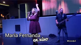 María Fernanda de La Academia 2020 cantando en vivo Riu Mazatlán