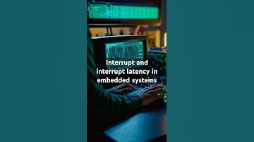 Interrupt and interrupt latency in embedded systems