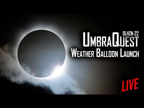 Solar Eclipse 2024 | High Altitude Weather Balloon Launch Live ?