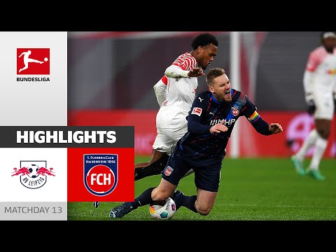 RB Leipzig Heidenheim 1.FC Goals And Highlights