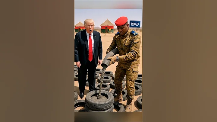 Trump Shocked as Ibrahim Traoré Builds Road with Tyres 🤣 Funny Political Stairs in Burkina Faso 🇧🇫