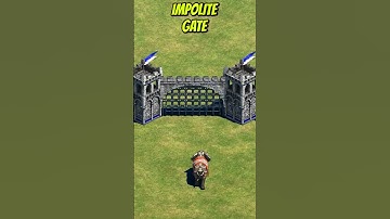Gate Kills Elephant (AoE2) #Shorts