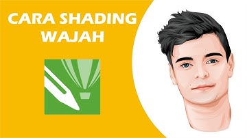 CARA MEMBUAT SHADING MUKA VECTOR ART | Corel Draw Indonesia