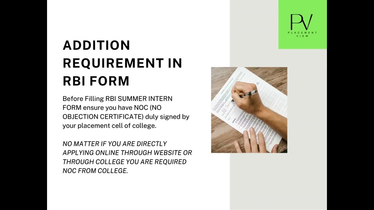 RBI SUMMER INTERNSHIP 2023 HOW TO APPLY? WHO CAN APPLY? WHEN RESULTS