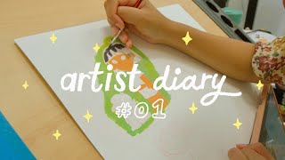 Starting a Picture Book ✷ Illustrator Diaries #1
