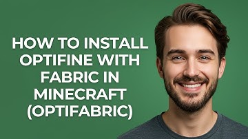 How To Install Optifine With Fabric In Minecraft (OptiFabric) - GUIDE!