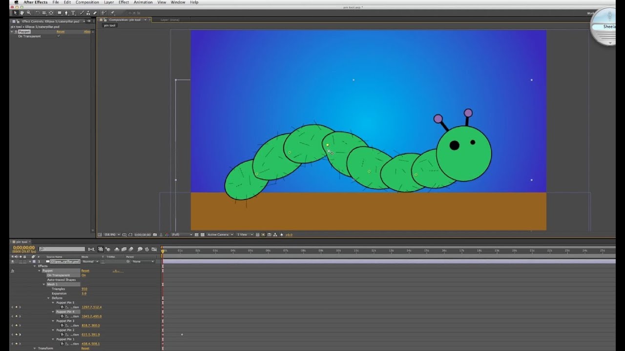Puppet Pin Tool After Effects Cs6 Update