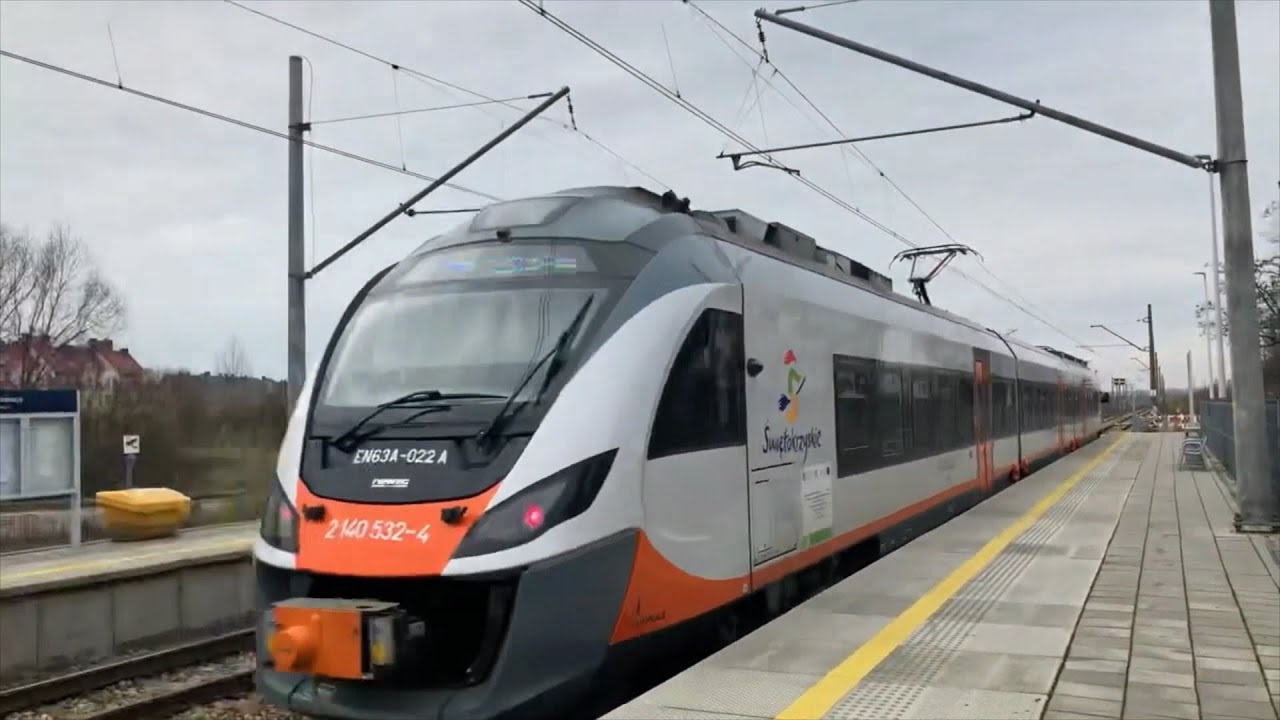 2,50 zł Impuls Newag EN63 Przejazd Kielce Dworzec PKP Kielce Ślichowice