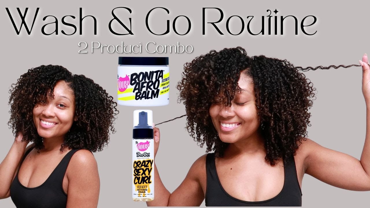 Wash & Go Routine | 2 Product Combo | The Doux