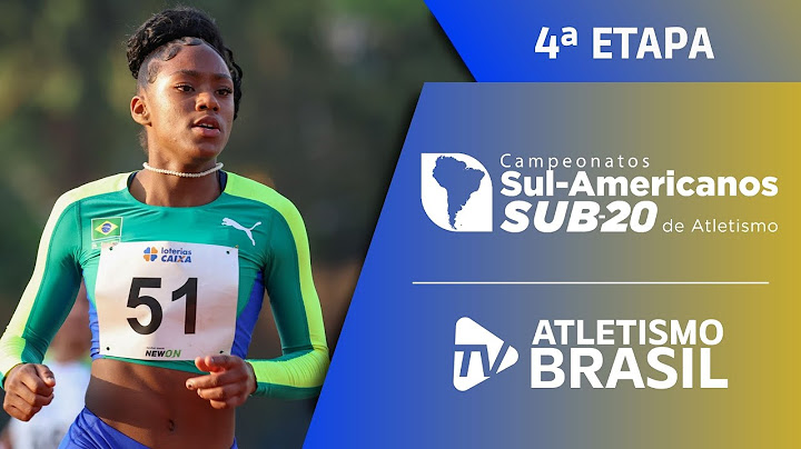 CAMPEONATO SUL-AMERICANO SUB-20 DE ATLETISMO | 4ª ETAPA (AO VIVO) 🏅🇧🇷