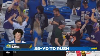 Isiah Davis 85 Yard Touchdown Run | Sam Houston vs. South Dakota State | NCAA