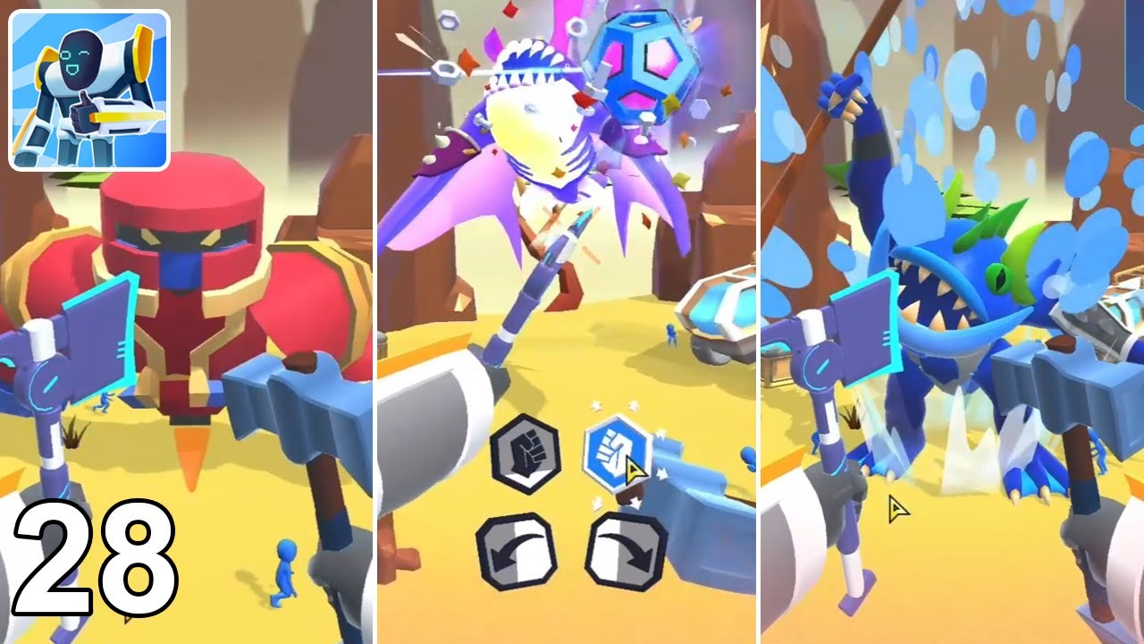 Mechangelion: Axe & Hammer! vs Mecha & Mutant (Part 28)