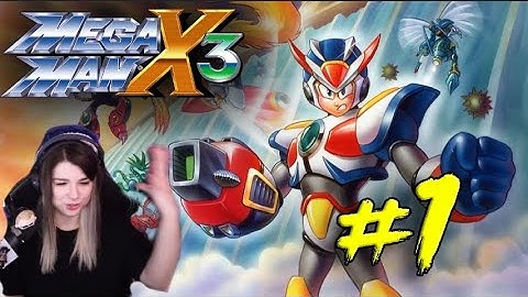 Mega Man X3 - Part 1 - All Mavericks and Upgrades! - FIRST PLAYTHROUGH