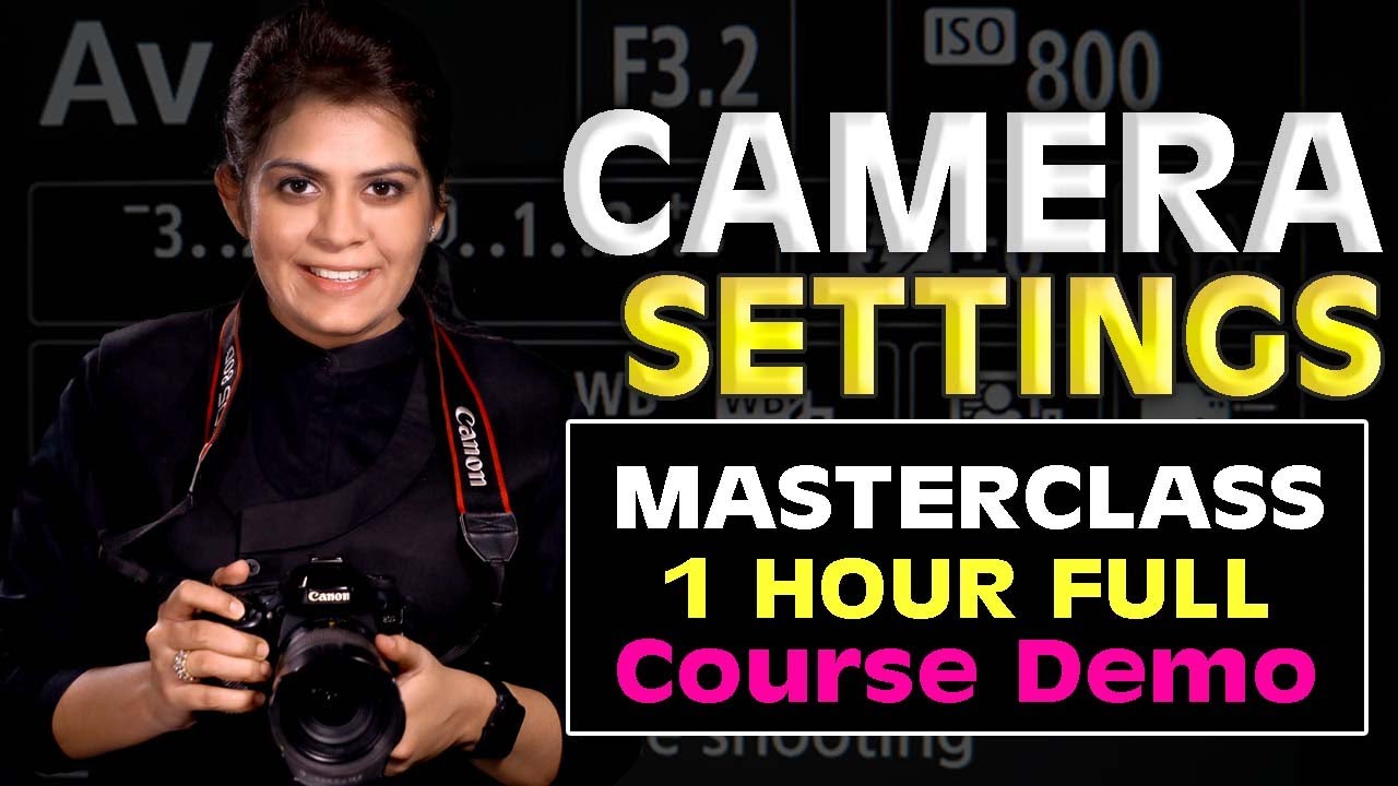 FREE MASTERCLASS on Camera Settings in HINDI | Photography Course DEMO Workshop |Mode dial EXPLAINED