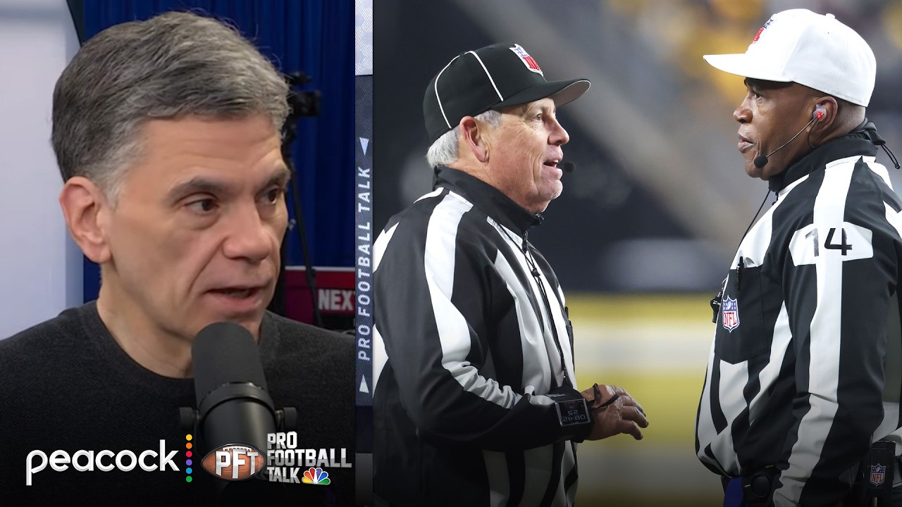 NFL admits to officiating errors in Week 14 Steelers-Ravens matchup | Pro Football Talk | NFL on NBC