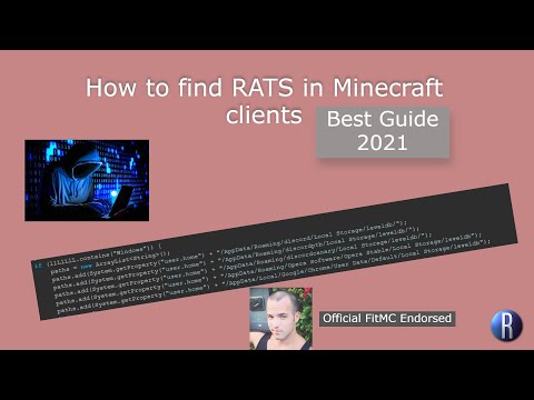 How to find RATS in Minecraft clients | 2021 Guide |